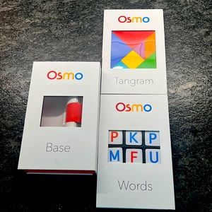 Osmo Play Beyond the Screen 3 Piece Learning Game Starter Kit for Kids